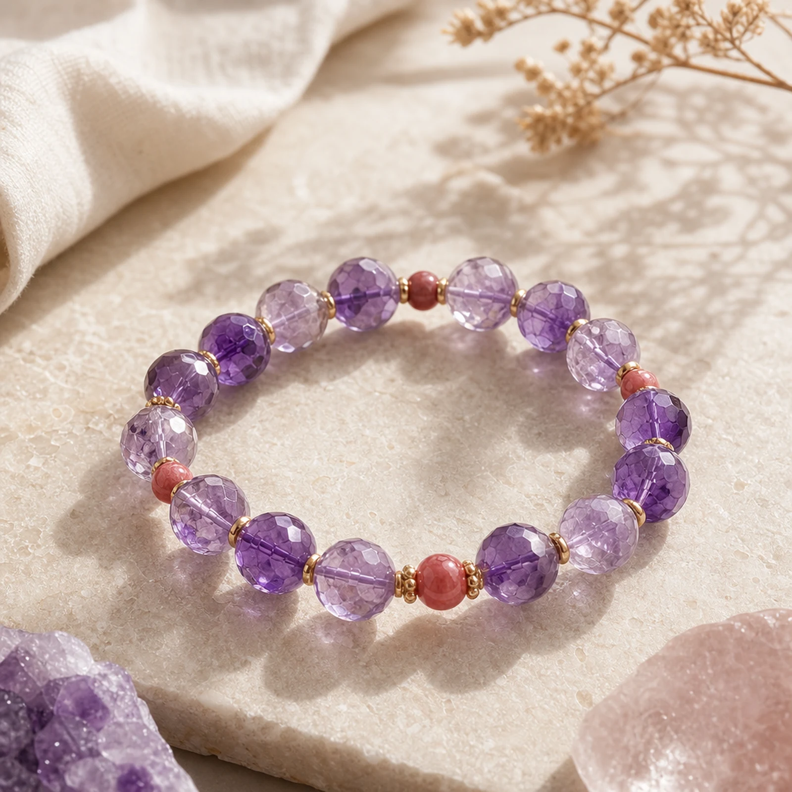 Amethyst Focus Bracelet alternate angle
