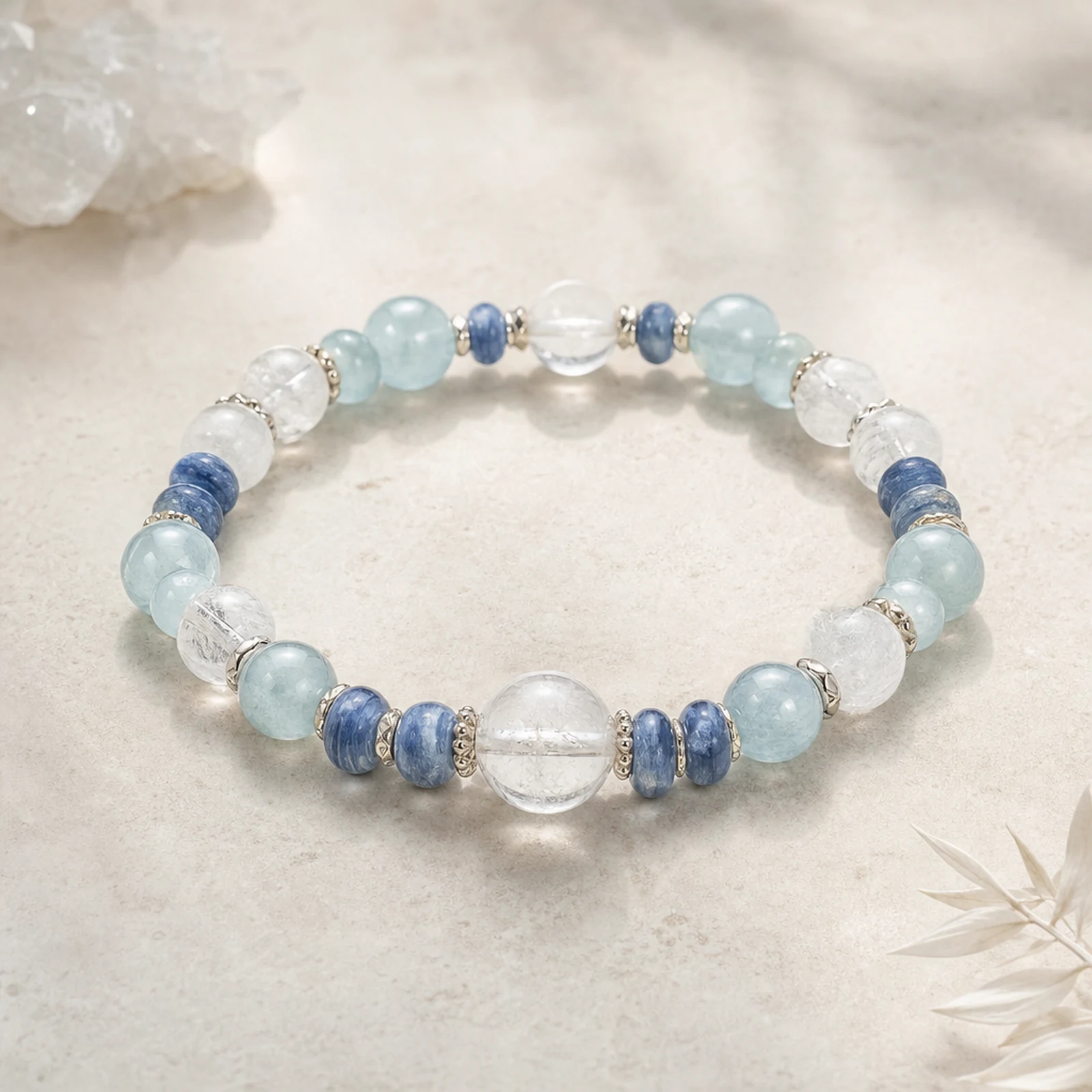 Kyanite White Quartz Bracelet main view