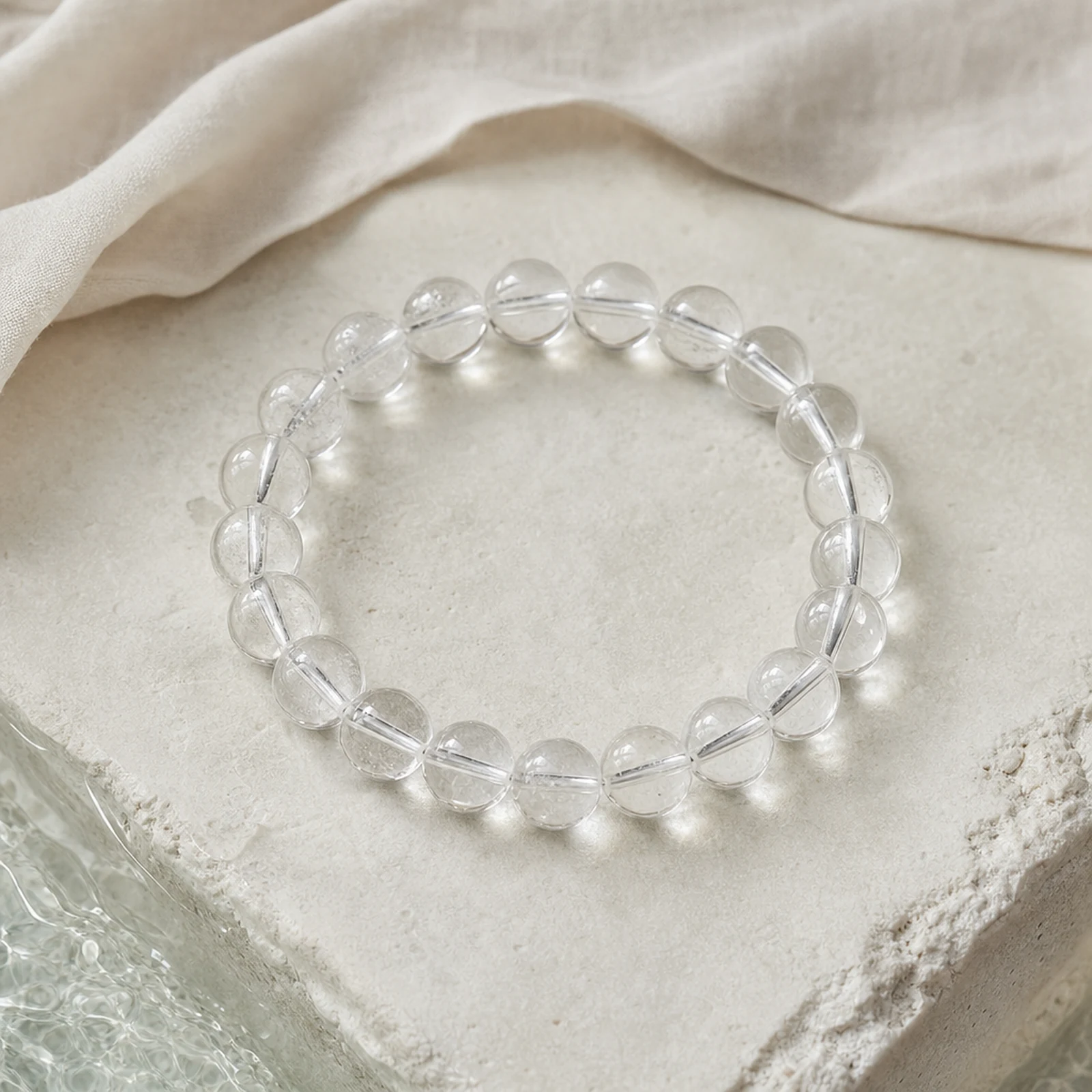 Clear Quartz Water Bracelet main view