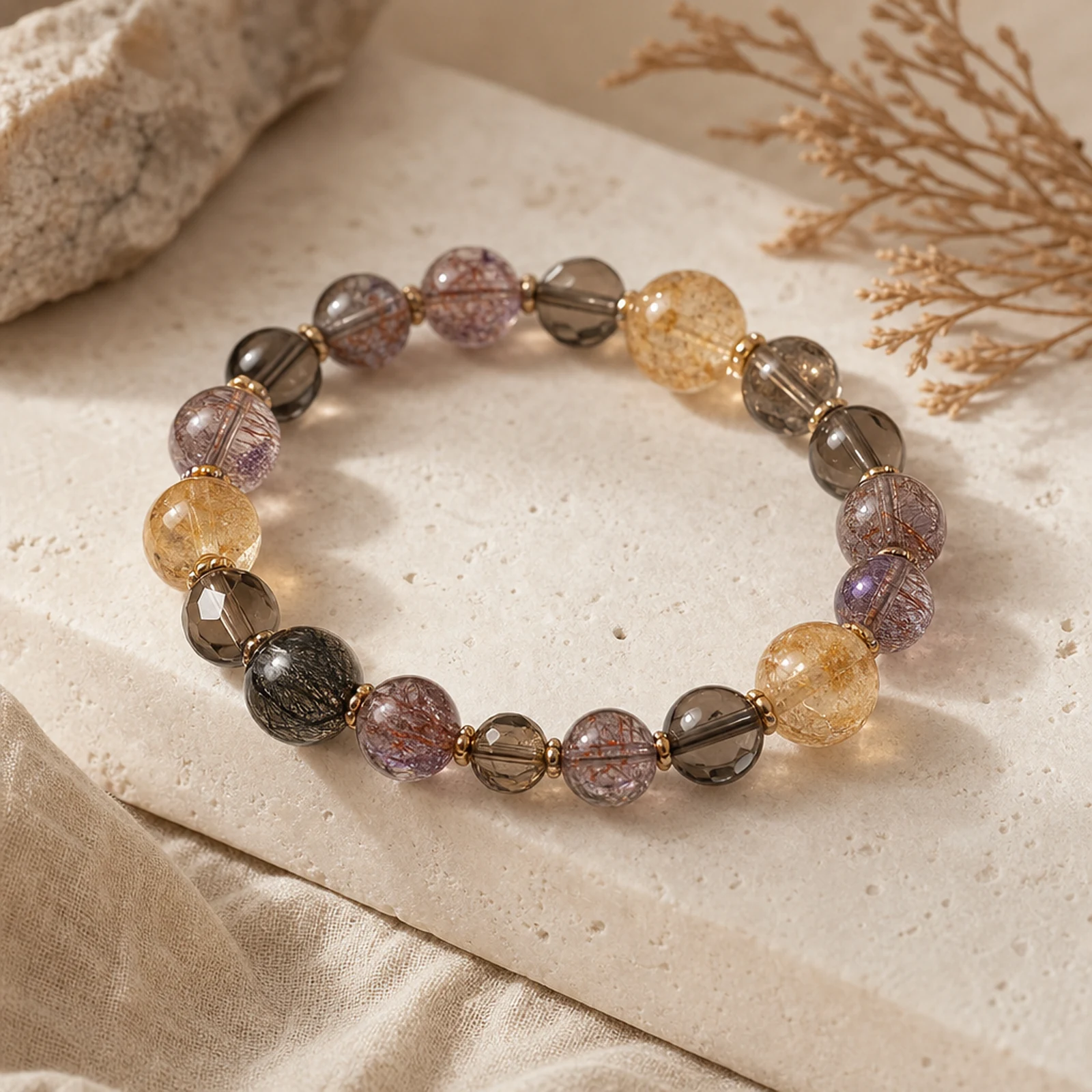 Golden Earth Bracelet alternate angle