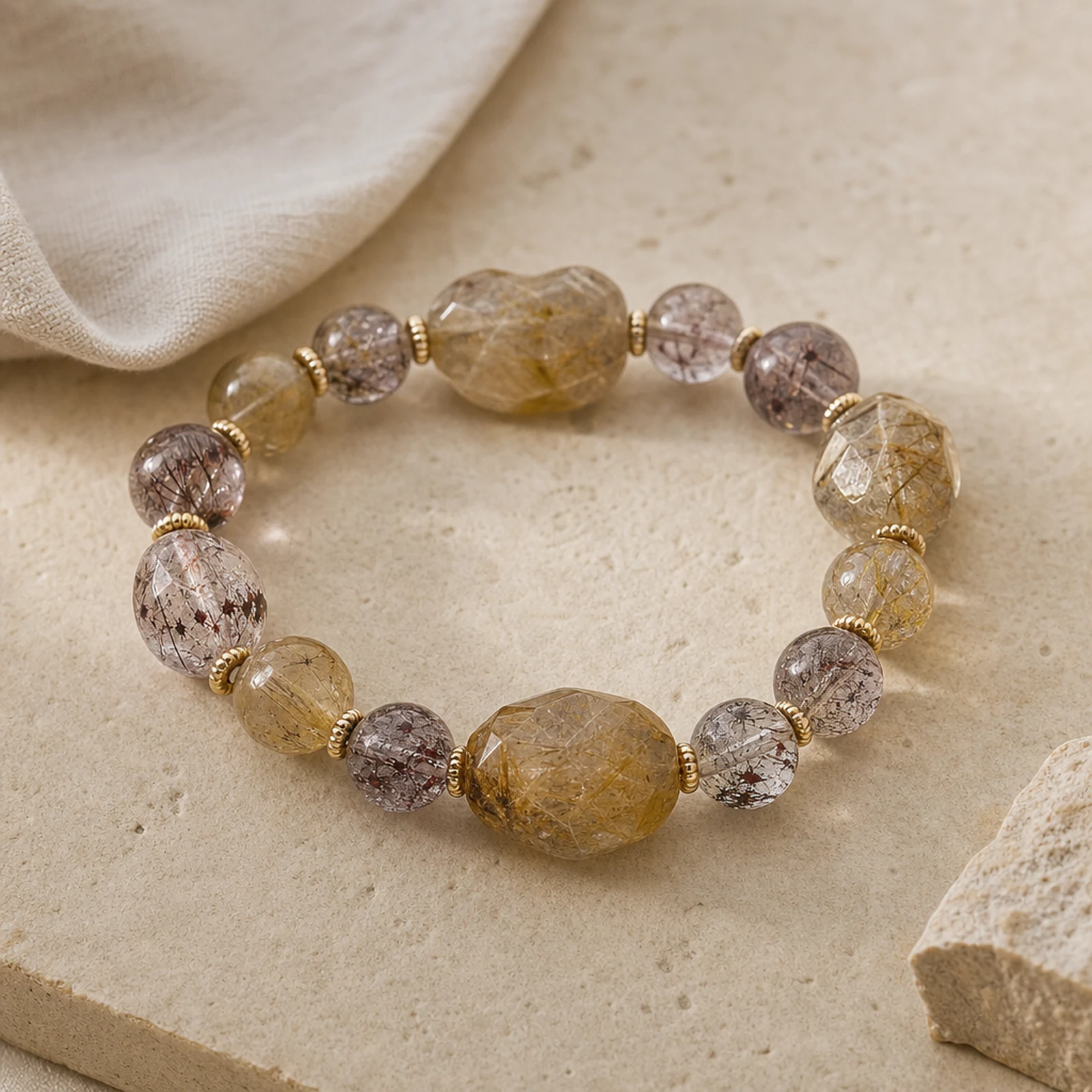 Golden Earth Bracelet main view