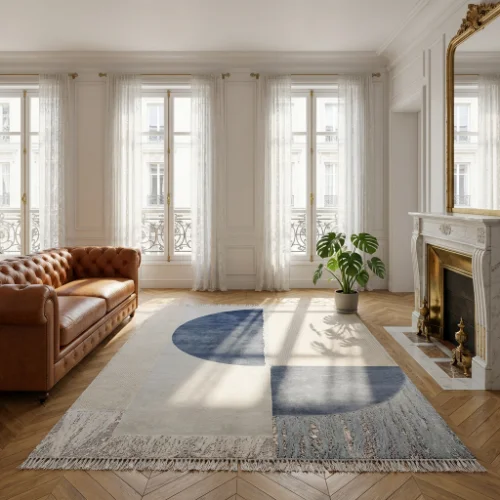 Horizon Semis Hand-Woven Rug