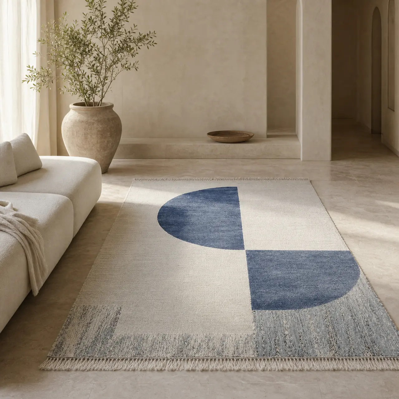 Horizon Semis Hand-Woven Rug