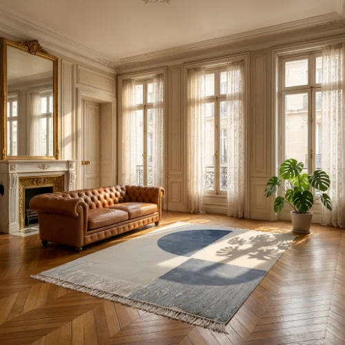 Zen Horizons Hand-Tufted Wool Rug