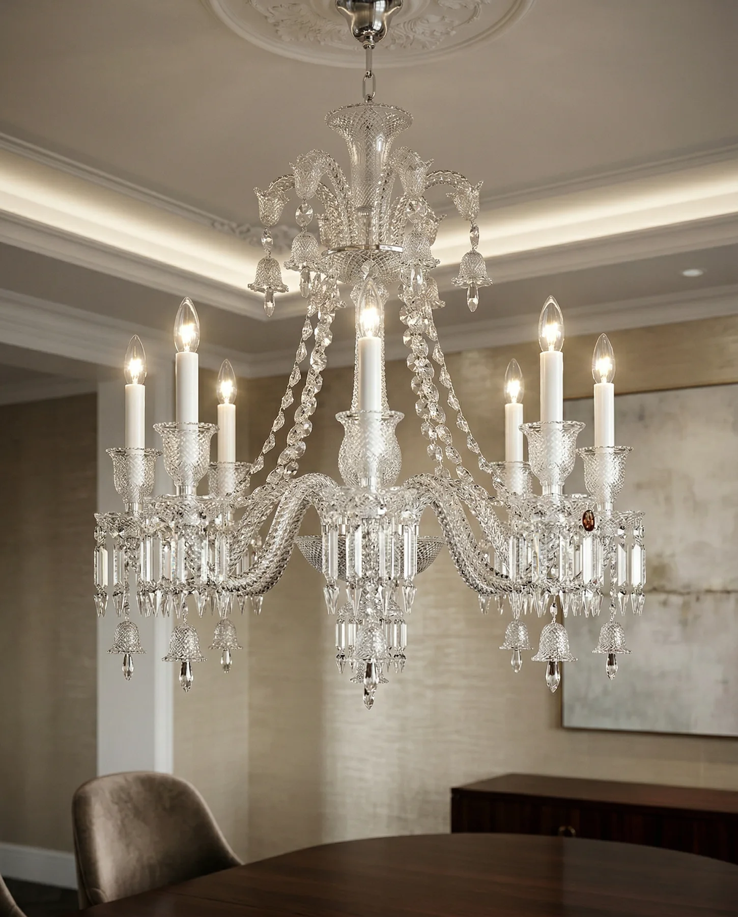 Aurelia 8-Light Pendant material detail