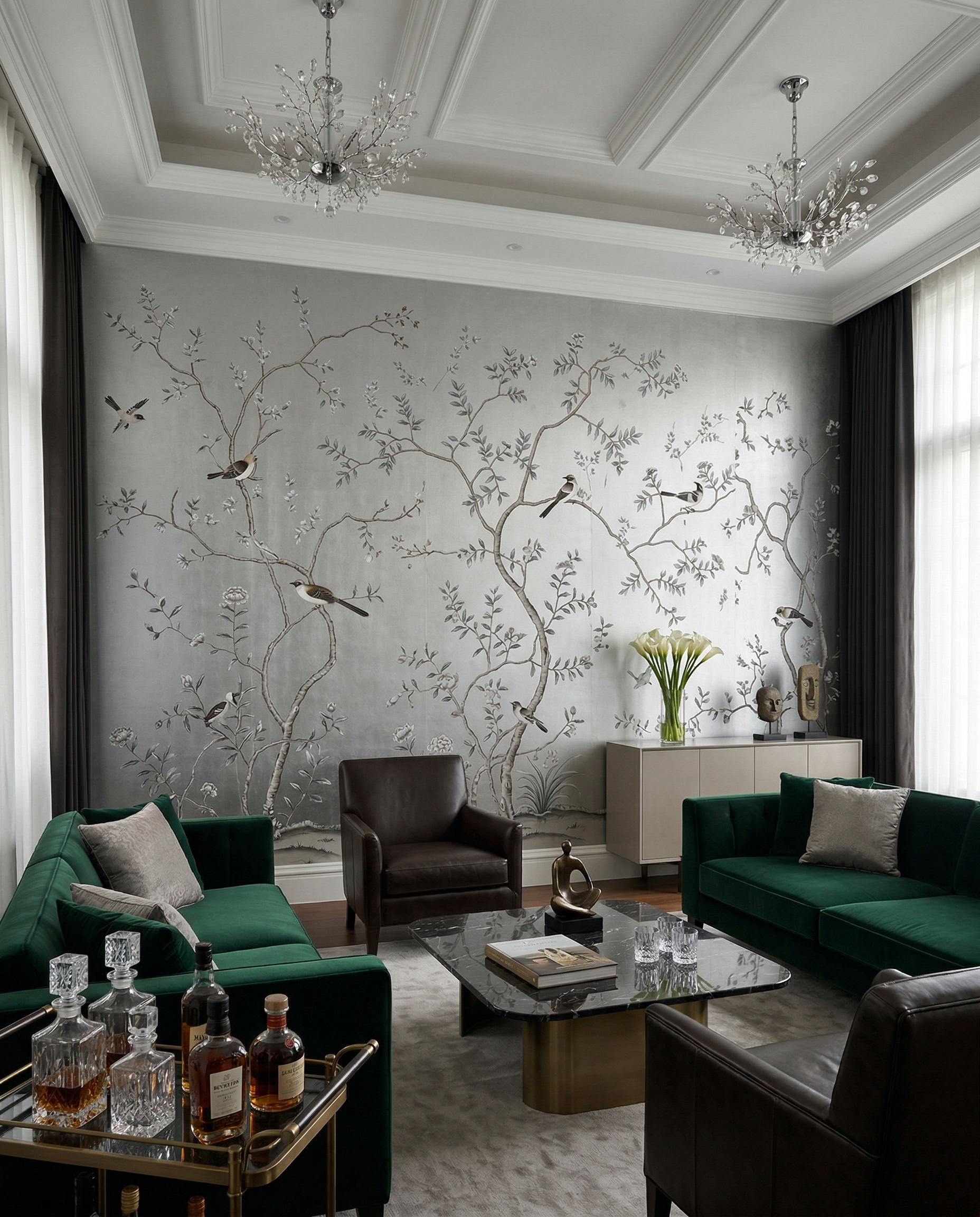 Birds Awakening Garden (G-003)