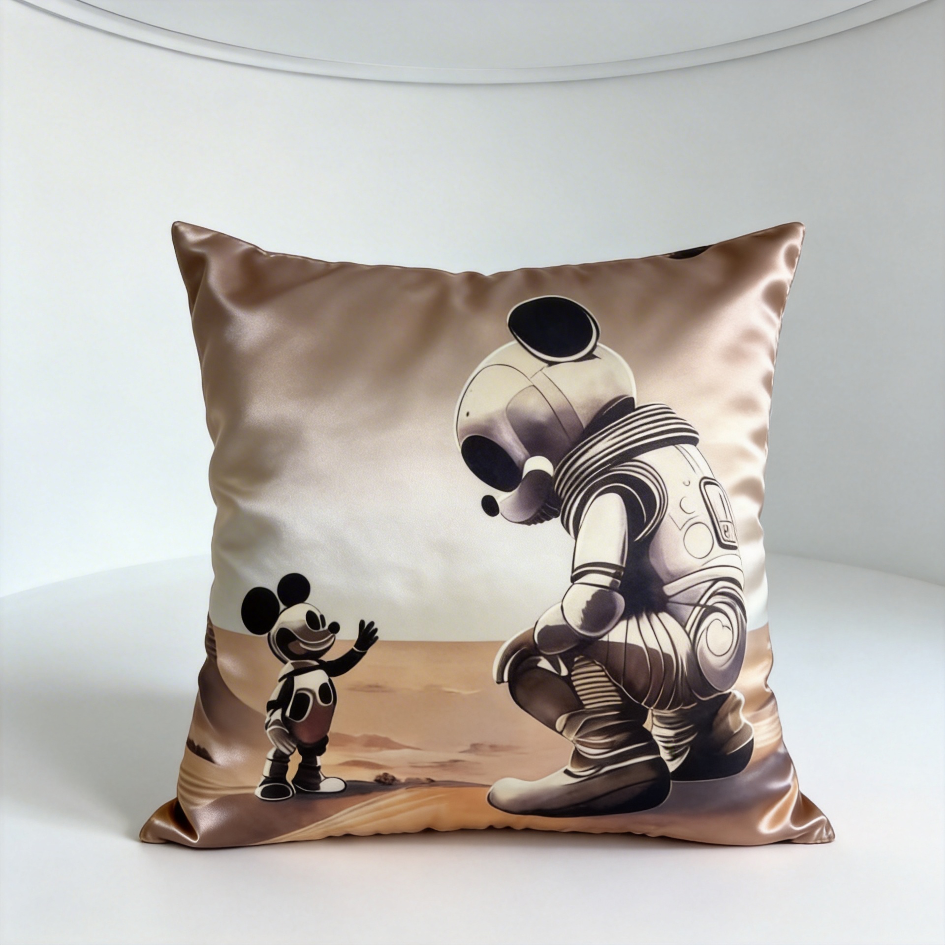 Space Encounter Pillow alternate angle