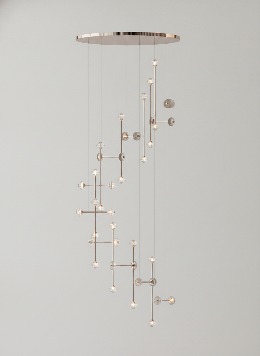 Cascade Crystal Pendant