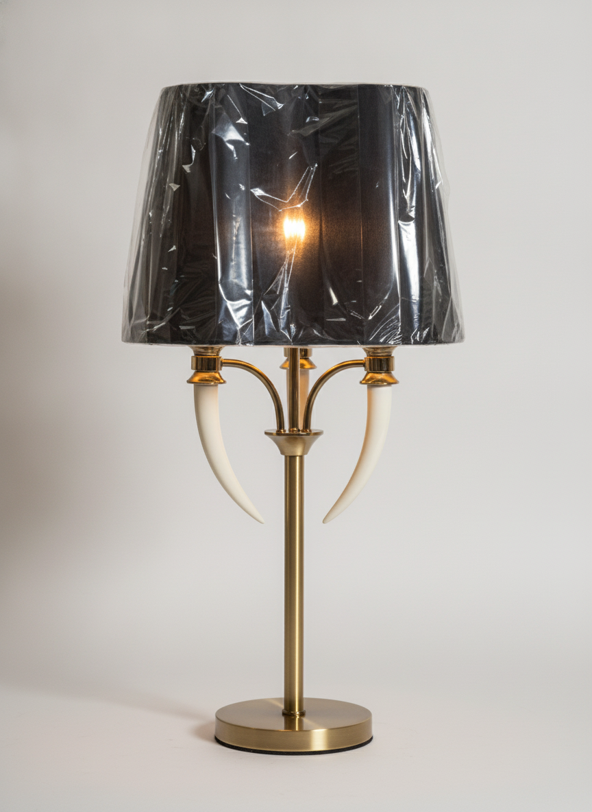 Corno Brass Table Lamp