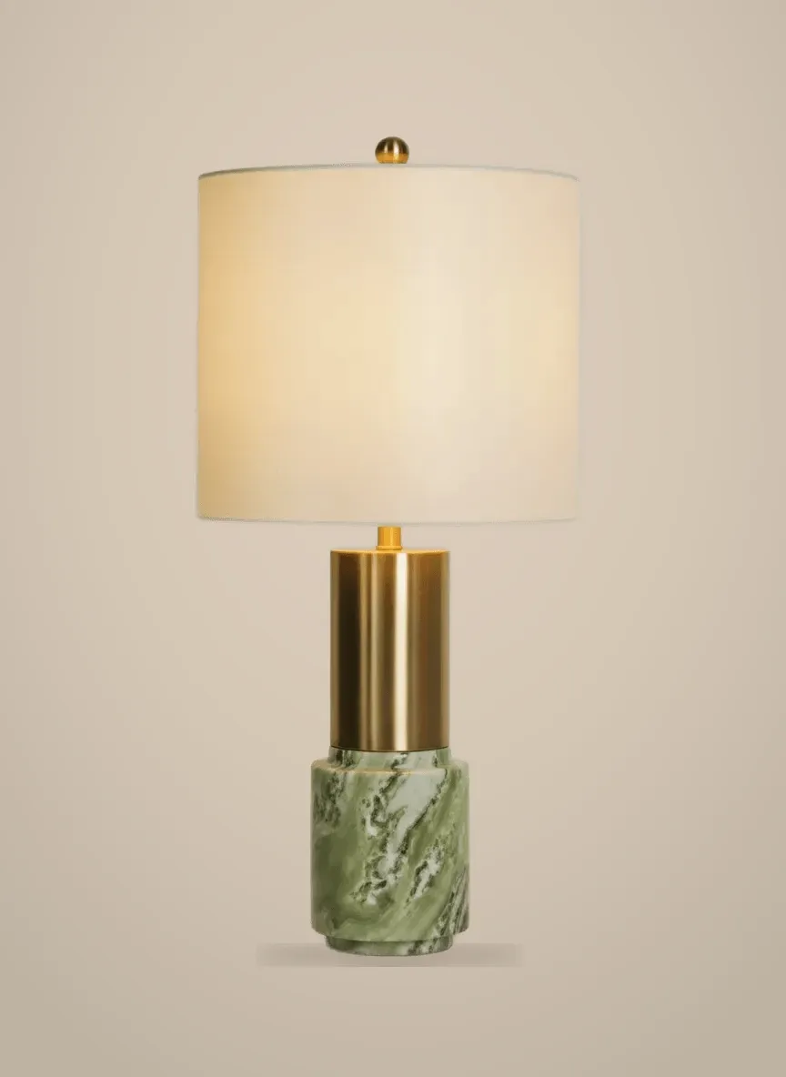 Verde Marble Table Lamp