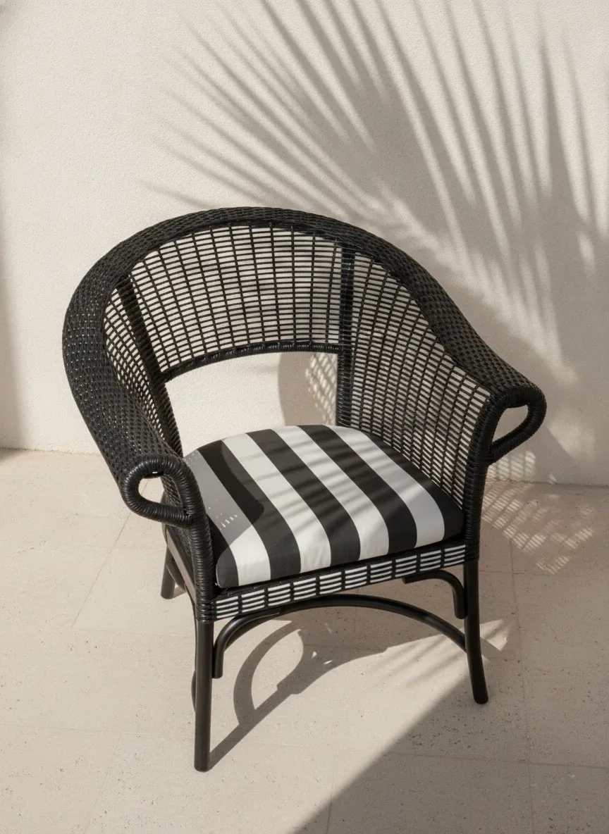 Marib Tub Armchair material detail