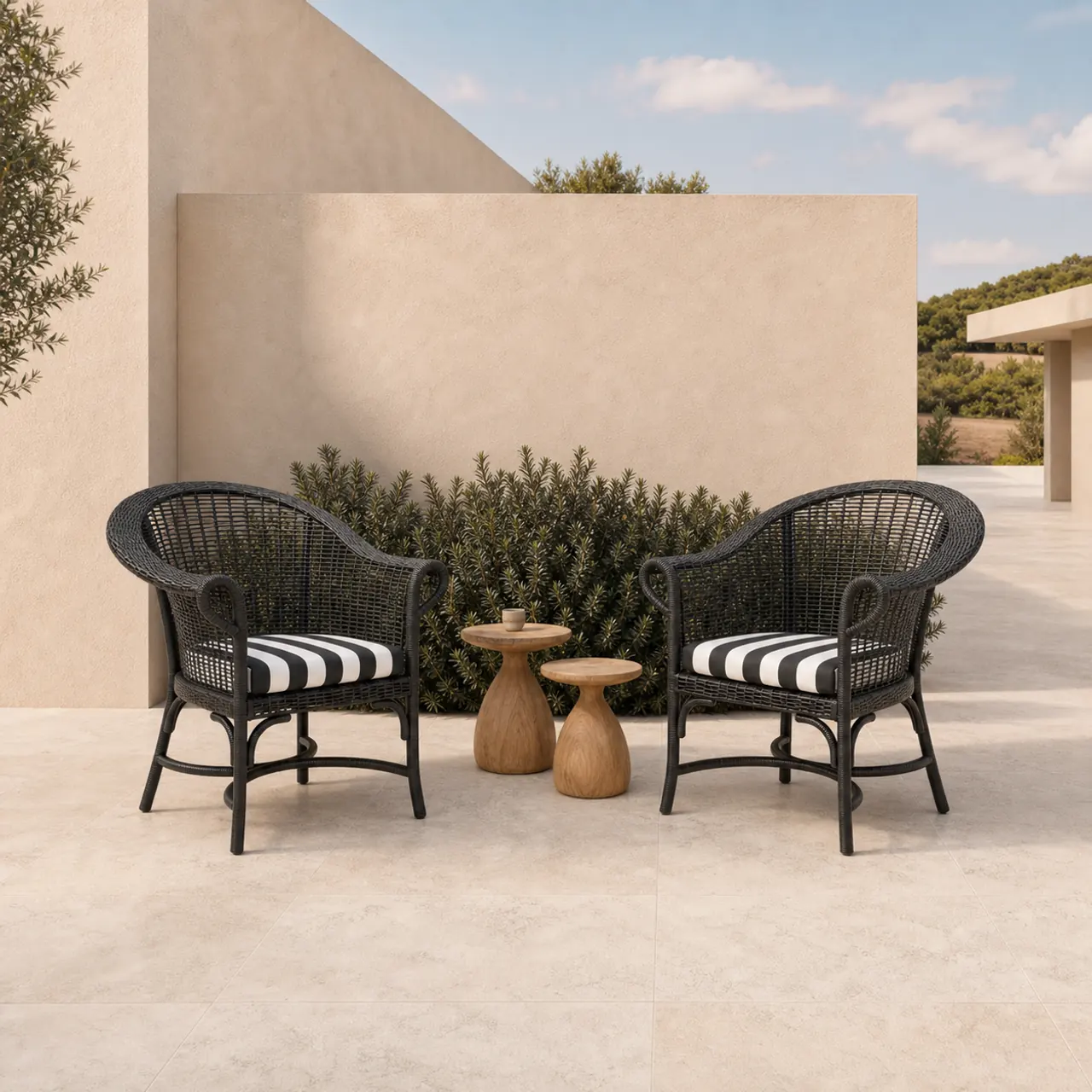 Marib Tub Armchair in setting